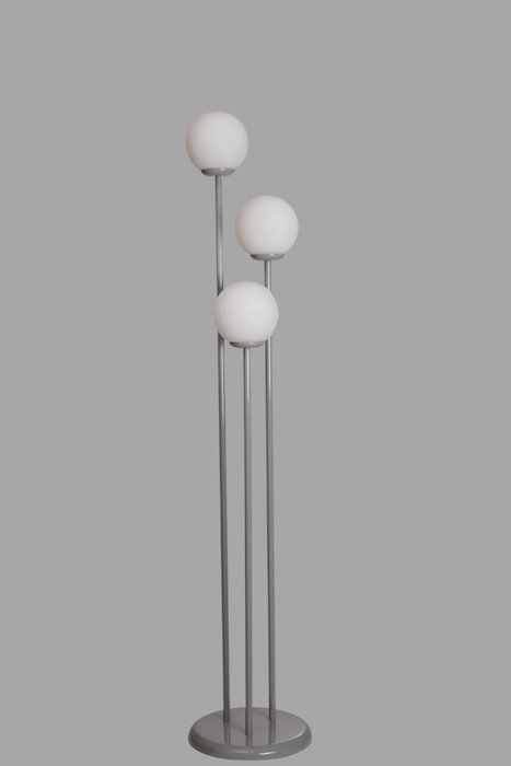 Opviq Lámpara de pie 8919-1 Blanco y Gris Opviq Lámpara de pie 8919-1 Blanco y Gris
